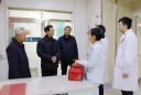 春节前夕兰州市卫健委党组副书记甄作俊来我院慰问临床医务工作者