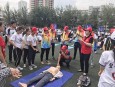 兰州市第二人民医院参加2019健康中国行——急救科普进校园相约兰大站科普宣教活动
