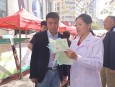 市二医院参加2019年全国儿童预防接种日宣传活动