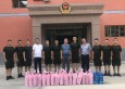 兰州市第二人民医院“八一”建军节慰问消防官兵和公安民警