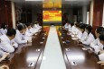 兰州市第二人民医院组织党员干部和职工观看庆祝改革开放40周年大会